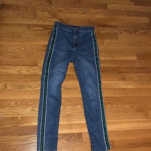 H&M high waisted jeans